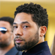 Actor Jussie Smollett after his court appearance at Leighton Courthouse on March 26, 2019 in Chicago, Illinois.
